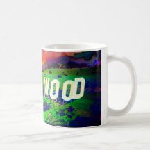 Tasse de signe de Hollywood