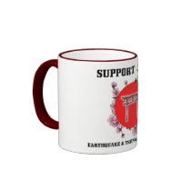 Tasse de soulagement de tremblement de terre du Ja