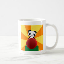 Tasse de tasse de l'ours panda des enfants personn