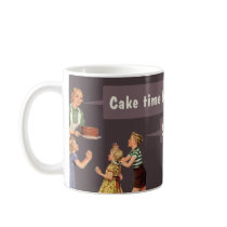 tasse de temps de gâteau