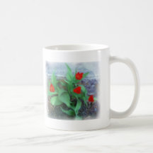 Tasse de tulipes de ressort