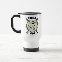 Tasse de voyage de base-ball