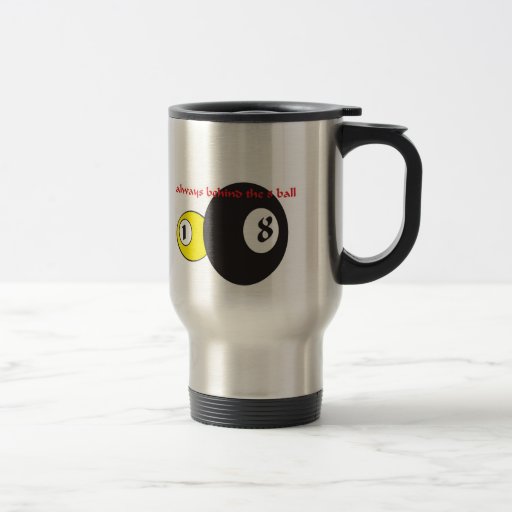 Tasse de voyage de Billards