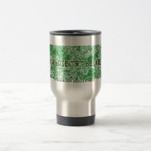 Tasse de voyage de camouflage
