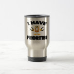 Tasse de voyage de fers à cheval