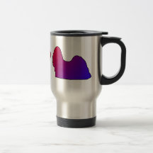 Tasse de voyage de Shih Tzus d'amour de paix