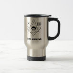TASSE DE VOYAGE DE SINGES DE MATRICES