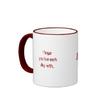 Tasse d'empathie d'enthousiasme d'énergie