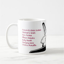 Tasse d'équipage de STS 51-L de challengeur