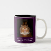 Tasse désapprobatrice 1 de lapins - customisée