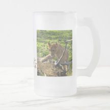 Tasse d'escalade de CUB de lion