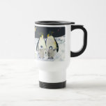 Tasse d'hiver de pingouins d'empereur