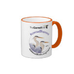 Tasse d'illustration de héron