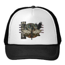 tasse d'obscurité de corneille de goth casquettes