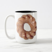 Tasse drôle de beignet