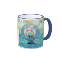 Tasse en hausse de dauphin