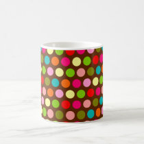 Tasse espiègle de points tasses