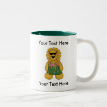 Tasse faite sur commande de lionne - personnalisab
