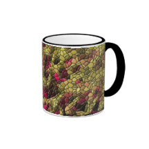 Tasse géométrique de Digitals de fractale de Mosia