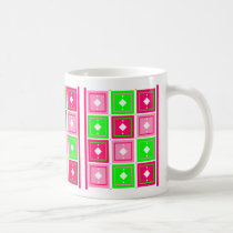 Tasse Girly de blocs tasses