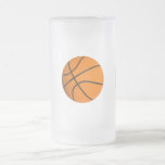 Tasse givrée par basket-ball