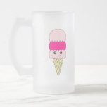 Tasse givrée par flotteur de crème glacée