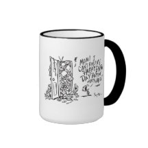 Tasse heureuse de jour de la terre