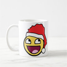 Tasse impressionnante de Père Noël de visage