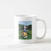 Tasse jouante au golf