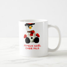 Tasse Joyeux Noël cher fils