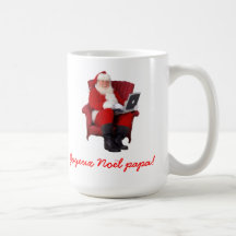 Tasse Joyeux Noël papa!