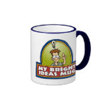Tasse lumineuse d'idées