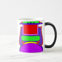 Tasse Morphing avec l'étiquette