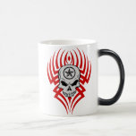 Tasse Morphing de crâne tribal