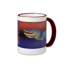 Tasse prête d'alligator
