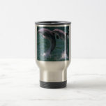 Tasse sautante de voyage de dauphins