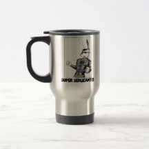 Tasse superbe de sergent