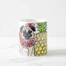 Tasse tropicale de carlin