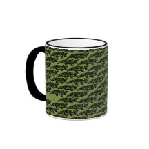 Tasse "véritable" de mosaïque d'ALLIGATOR