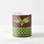 Tasse verte de trellis