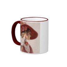 Tasse victorienne de Hat élégante de Madame Art Vi