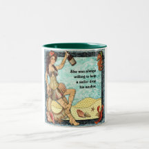 Tasse victorienne de traînées