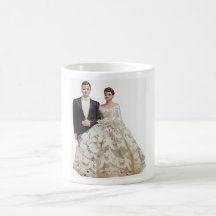 tasse vintage de mariage
