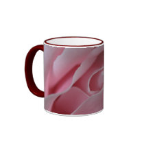 Tasses de café de remous de rose de rose