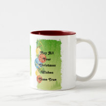 Tasses de café personnalisées de Noël