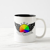 Tasses de drogué de couleur
