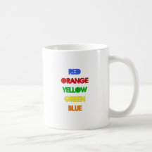 Tasses fausses Trippy de couleurs
