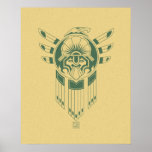 Tatouage d'oiseau d'Inca