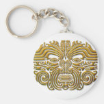 Tatouage maori - or porte-clefs