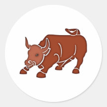 Taureau bull adhésif